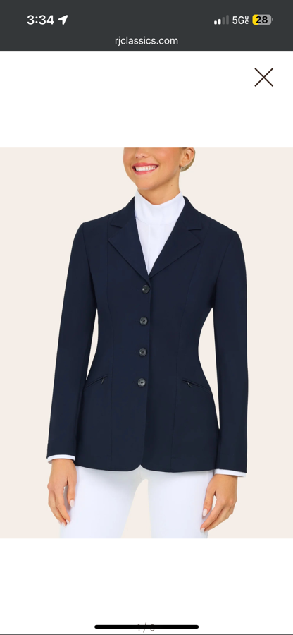 RJ Classics Orange Label Show Coat Navy