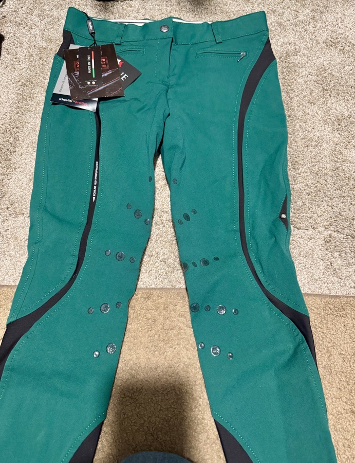 Equiline Green Breeches - IT44
