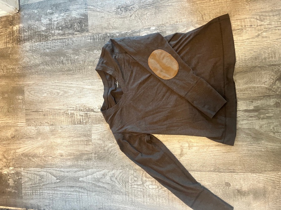 Chestnut Bay Riding Sweater with Elbow Patches