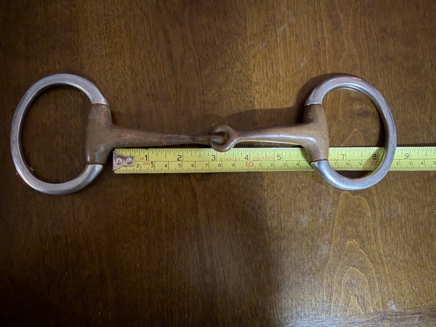 5.5” copper snaffle