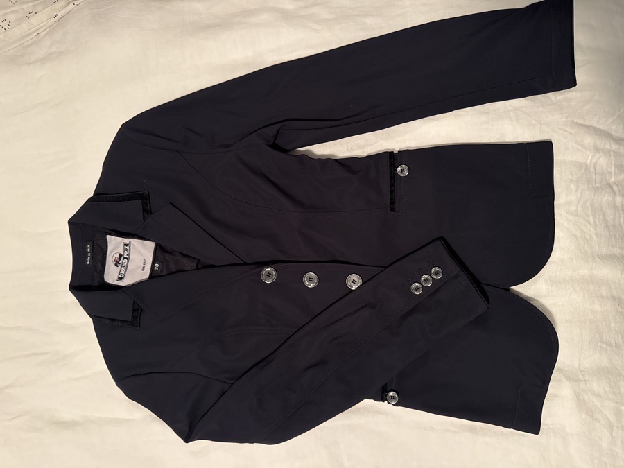 Grand Prix Saltare Hunt Coat 38 navy