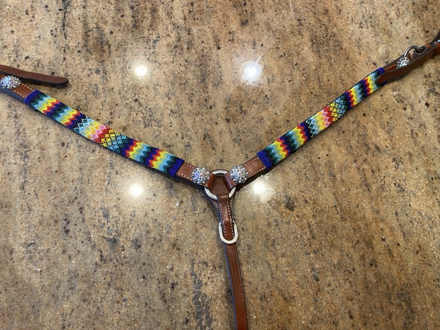 Showman Ranbow Tack Set