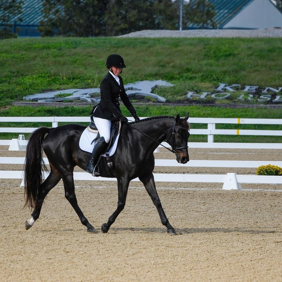 White TS Knee Patch Breeches - 32L