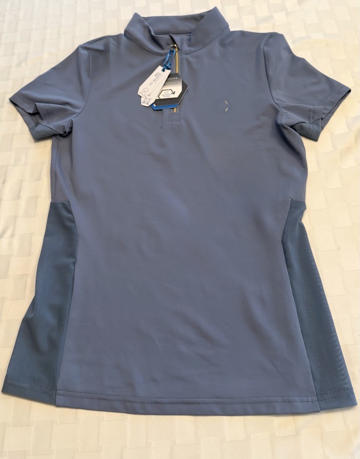 Brand new cold stream equestrian short sleeve base layer