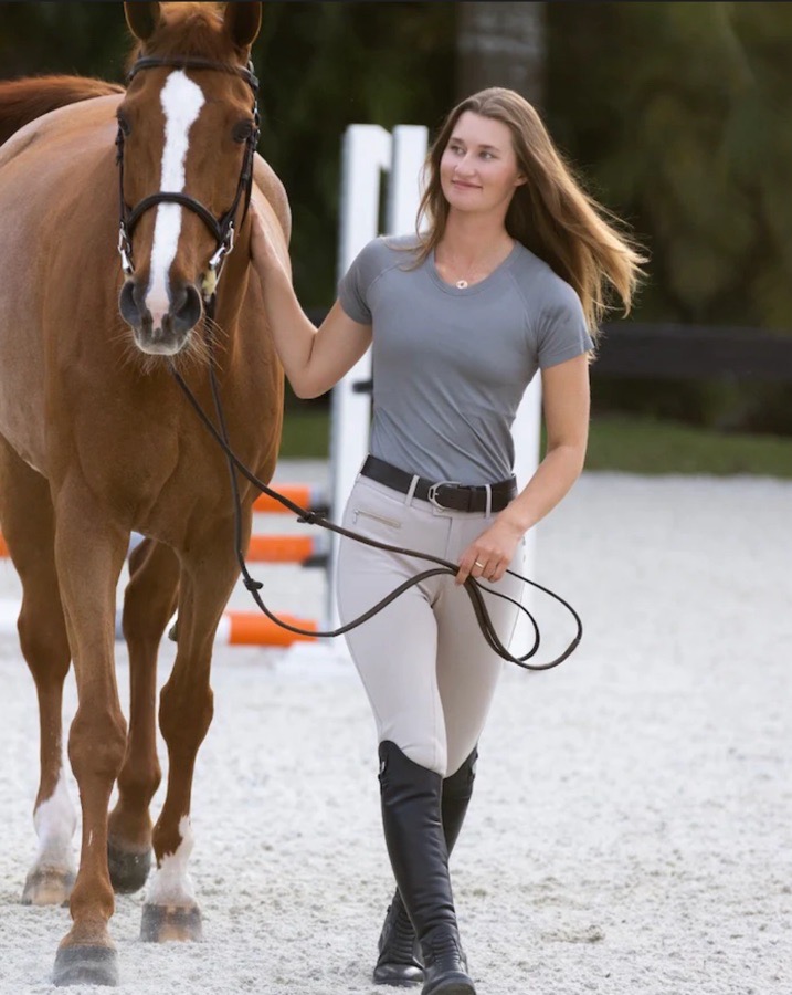 TKEQ small short sleeve top in the color London