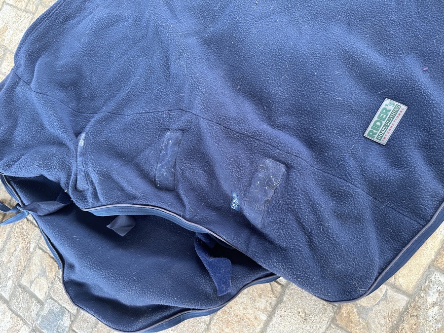 Horse cooler with neck