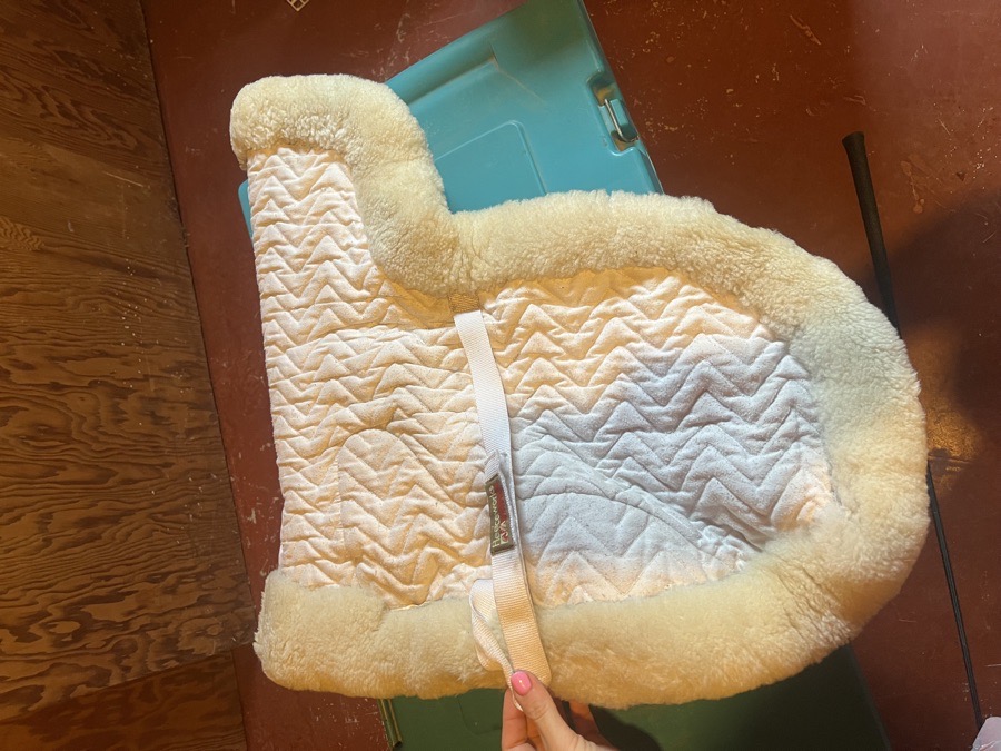 Fleeceworks Fitted Pad— long straight flap