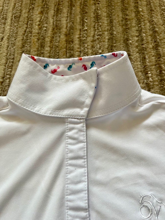 Girls Ovation long sleeved showshirt