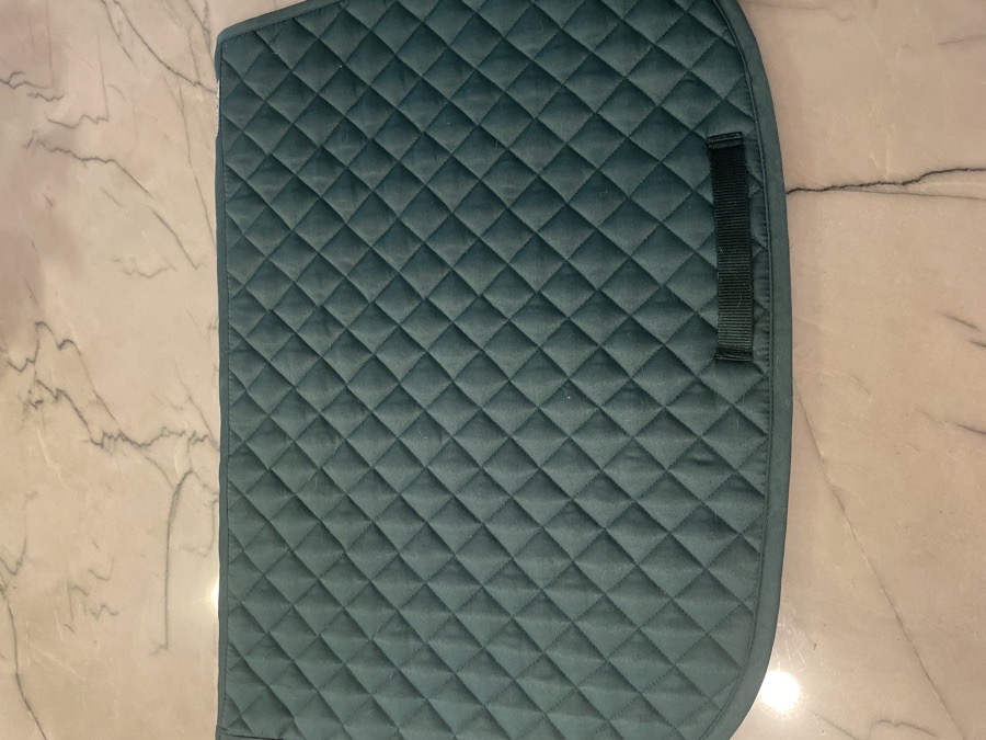 DOVER SADDLERY GREEN SADDLE PAD