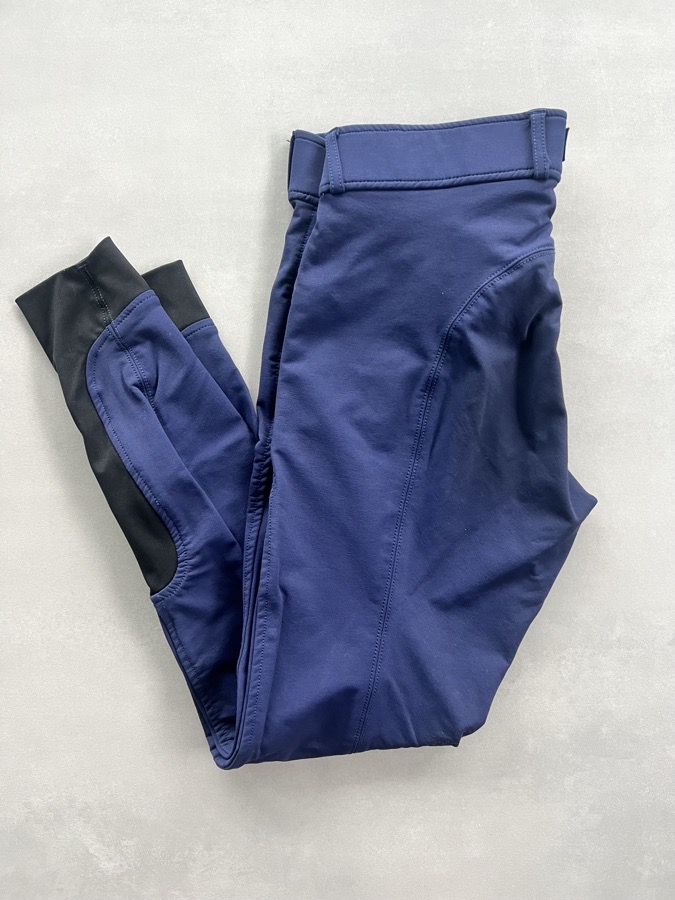 Dover Saddlery knee patch breeches rubber grip size 26 riding horse equestrian