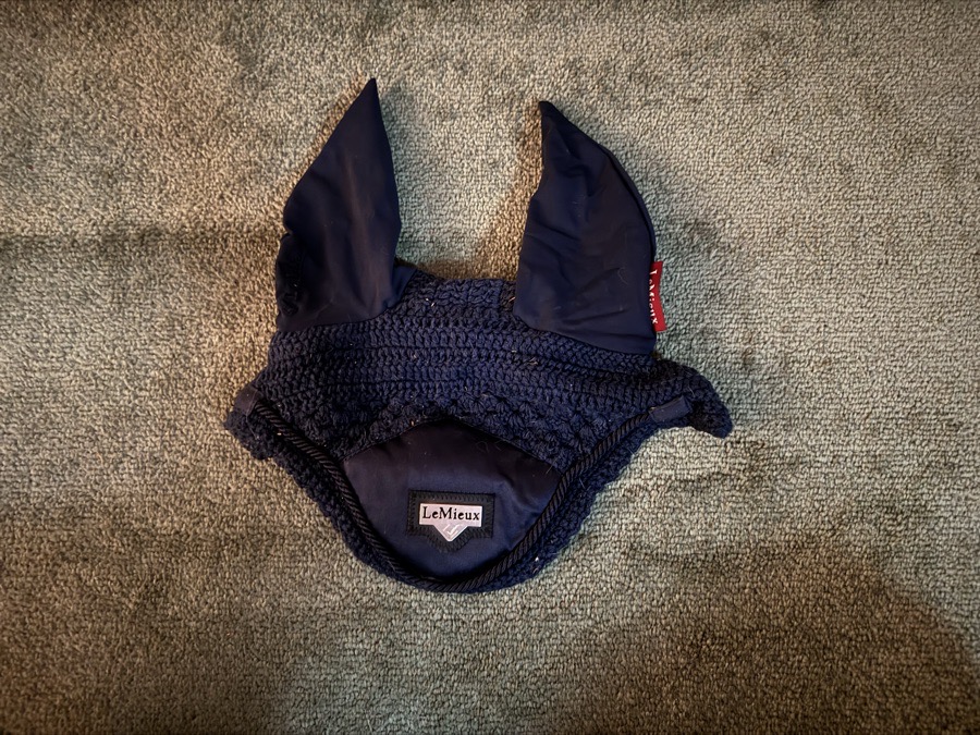 Navy Lemuix Ear Bonnet