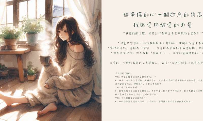 在愛裡,練習擁抱自己