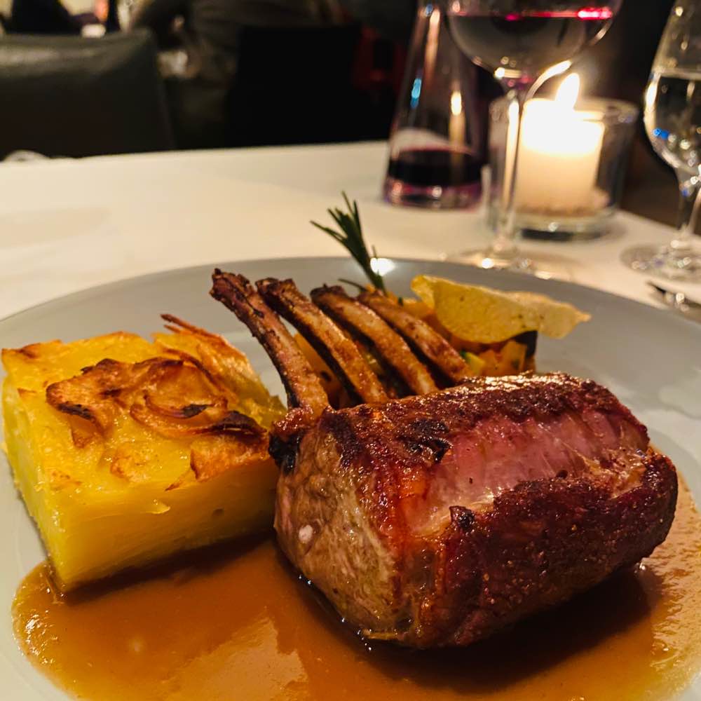 Klötzers Restaurant. Top Essen, gutes 3-Gang-Menü