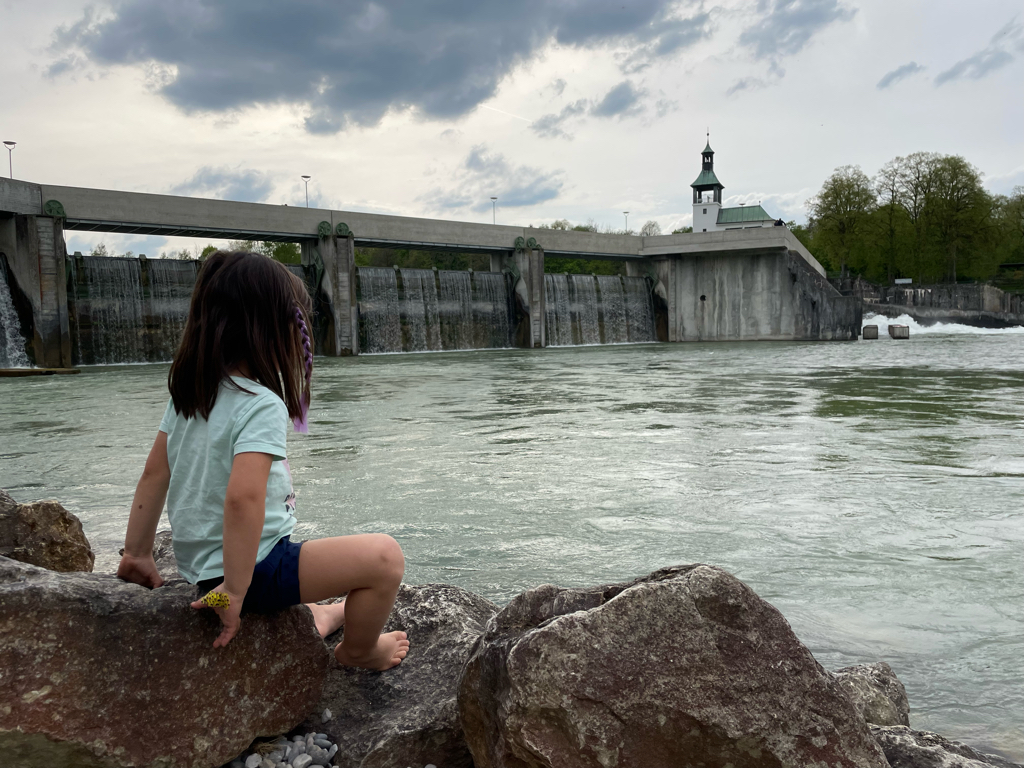Hochablass….Baden, Biergarten, Eiskanal..!