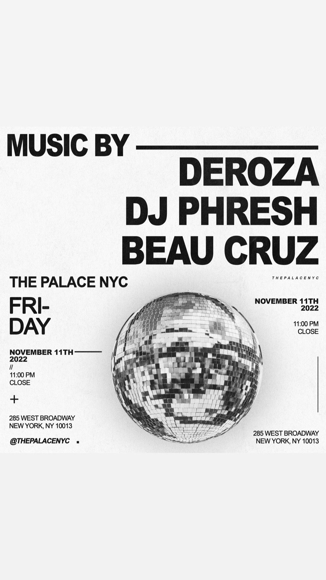 image party flyer