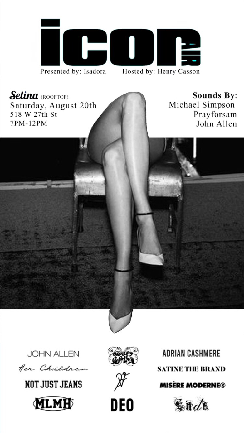 image party flyer