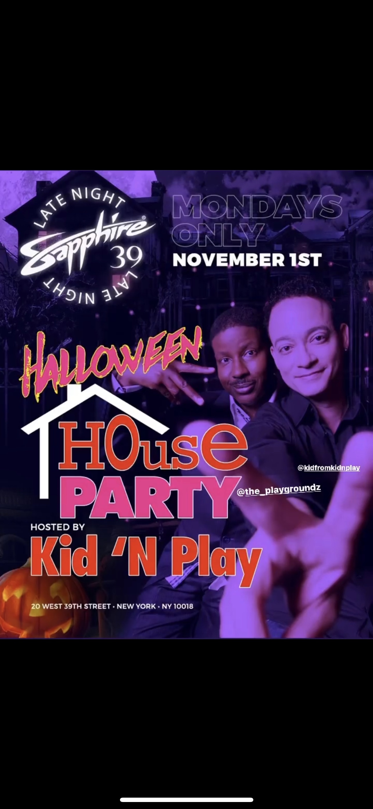 image party flyer