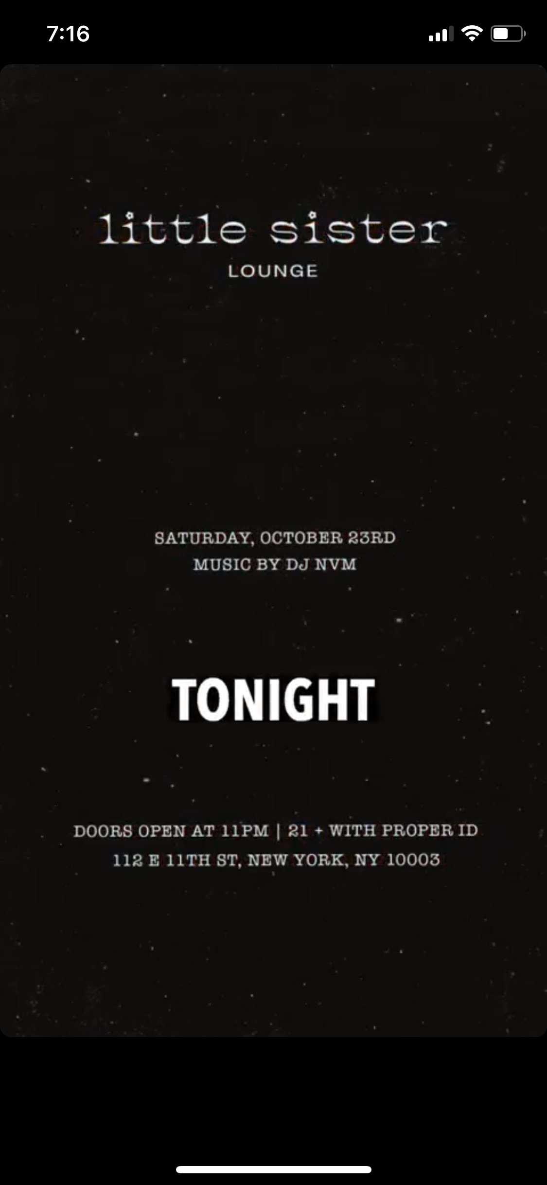 image party flyer