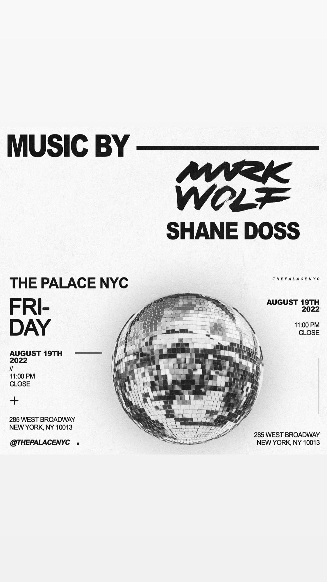 image party flyer