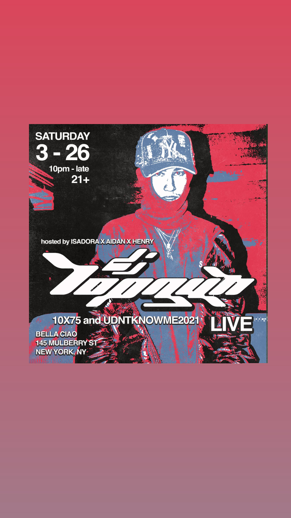 image party flyer