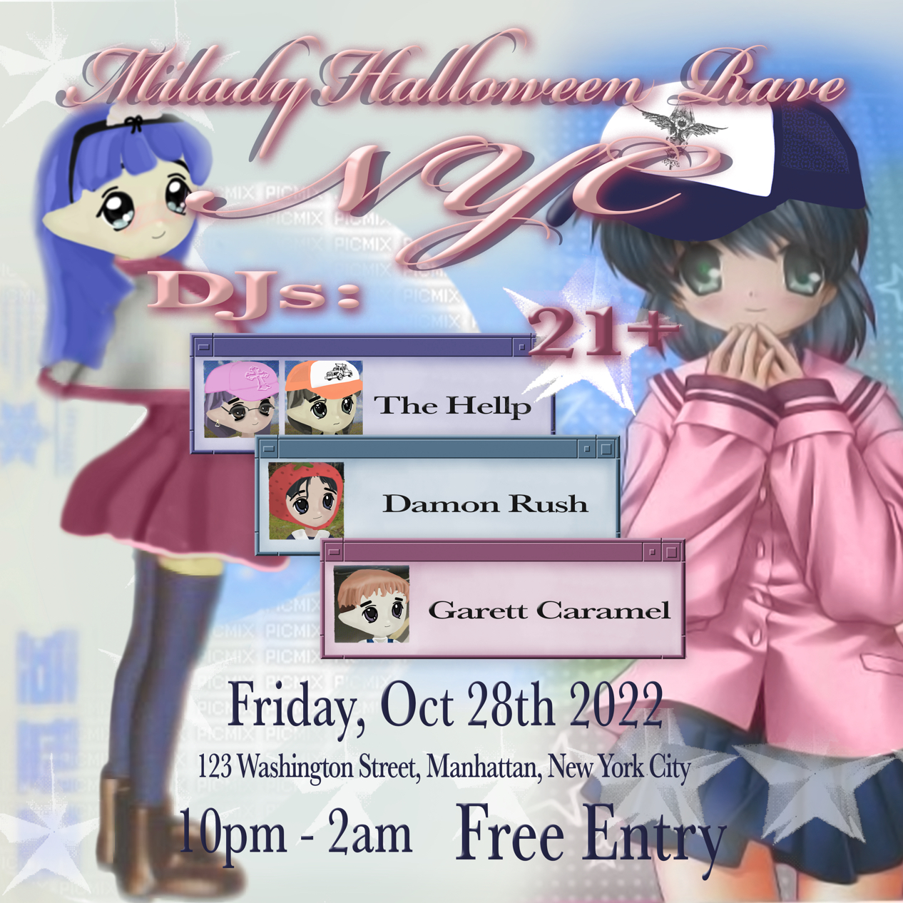 image party flyer