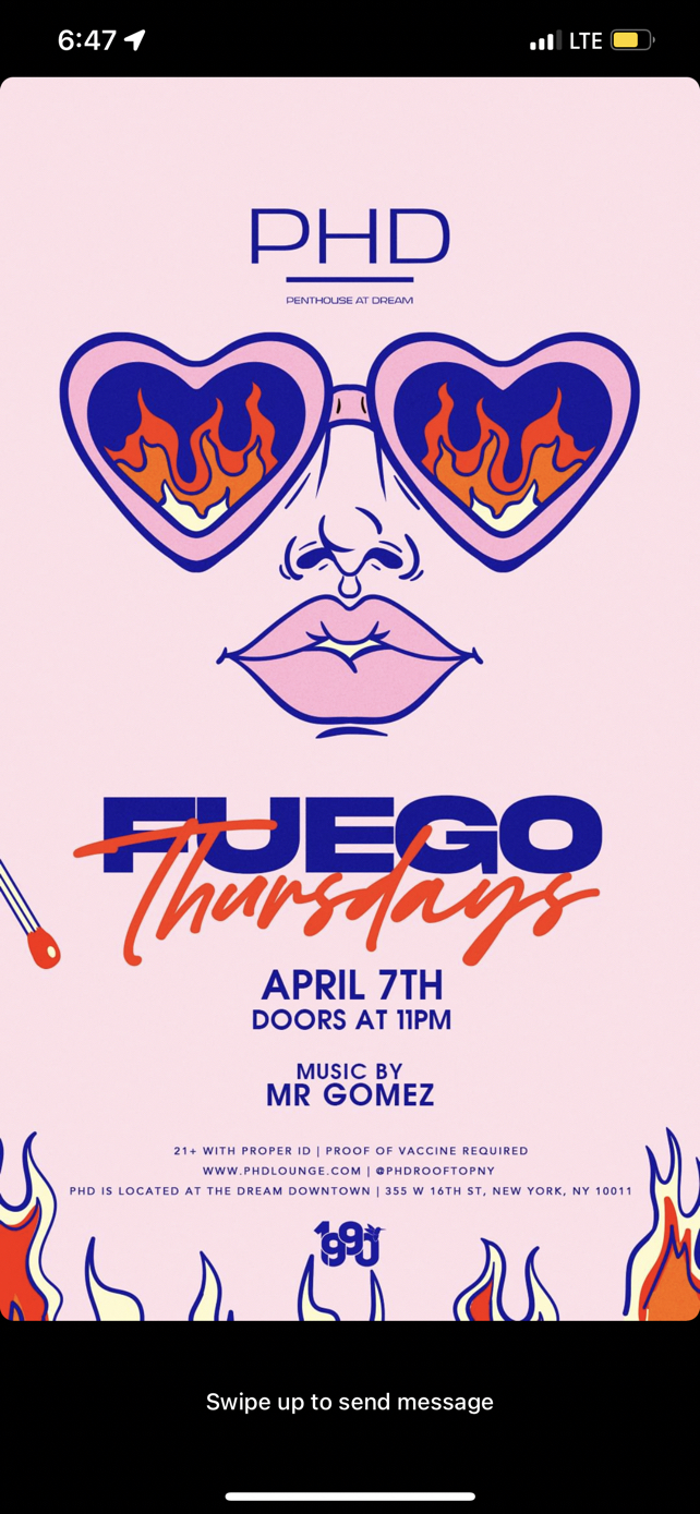 image party flyer