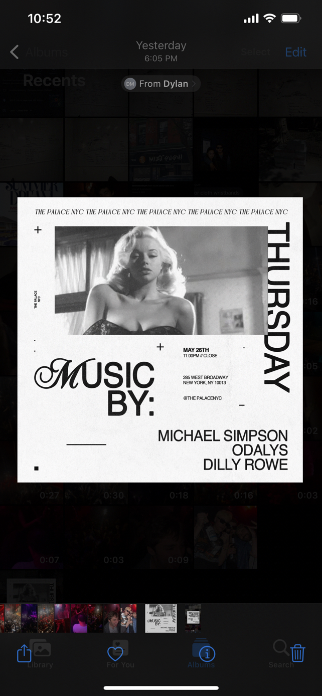 image party flyer
