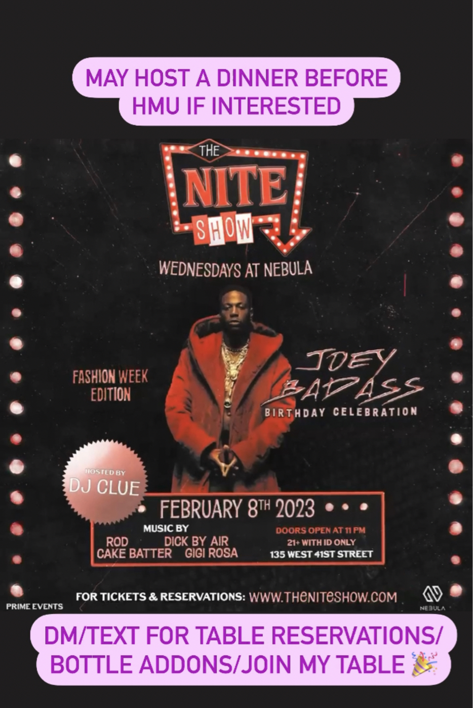 image party flyer