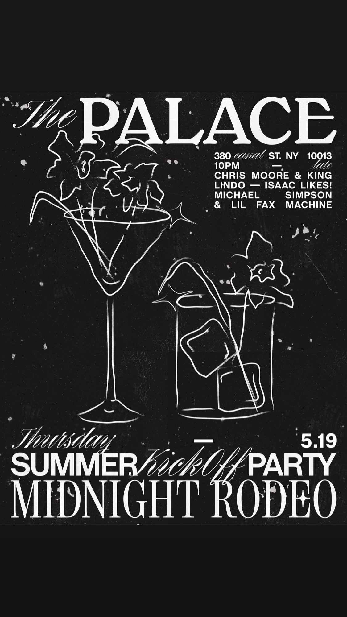 image party flyer