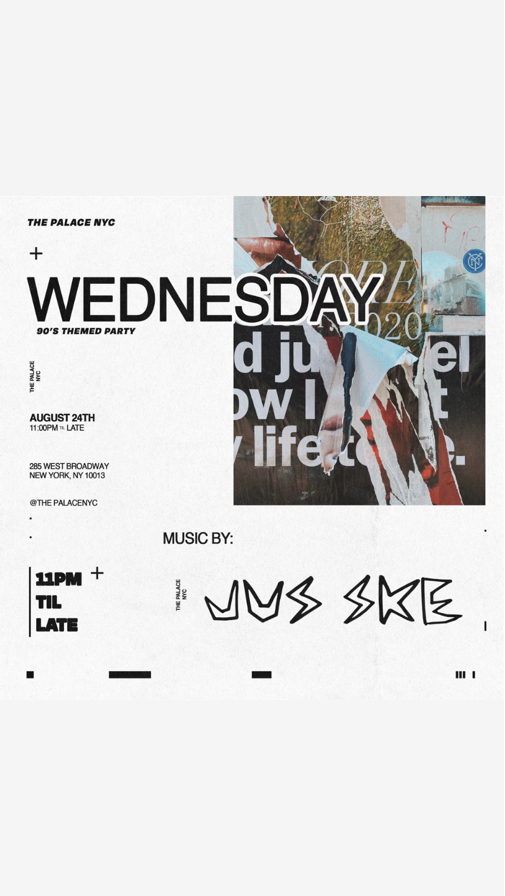 image party flyer
