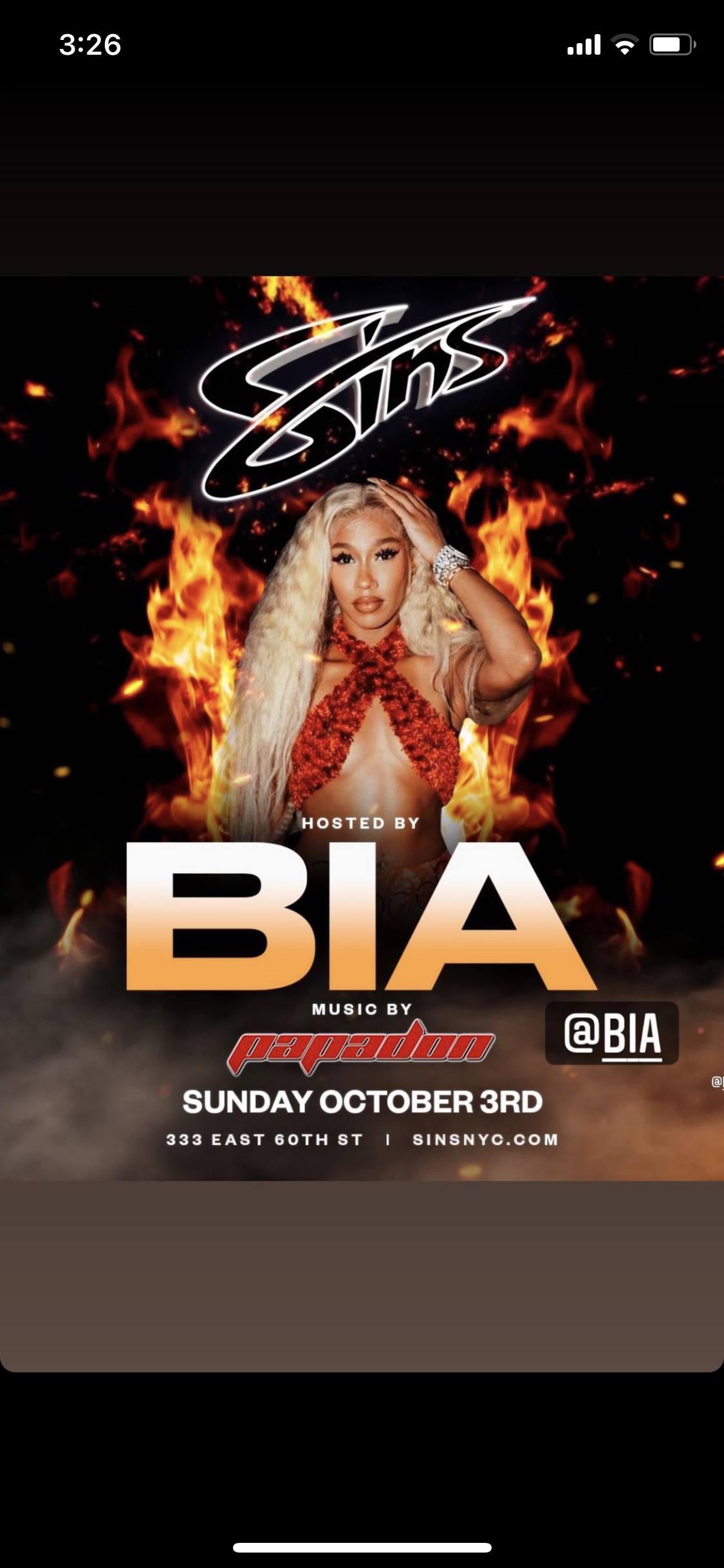 image party flyer