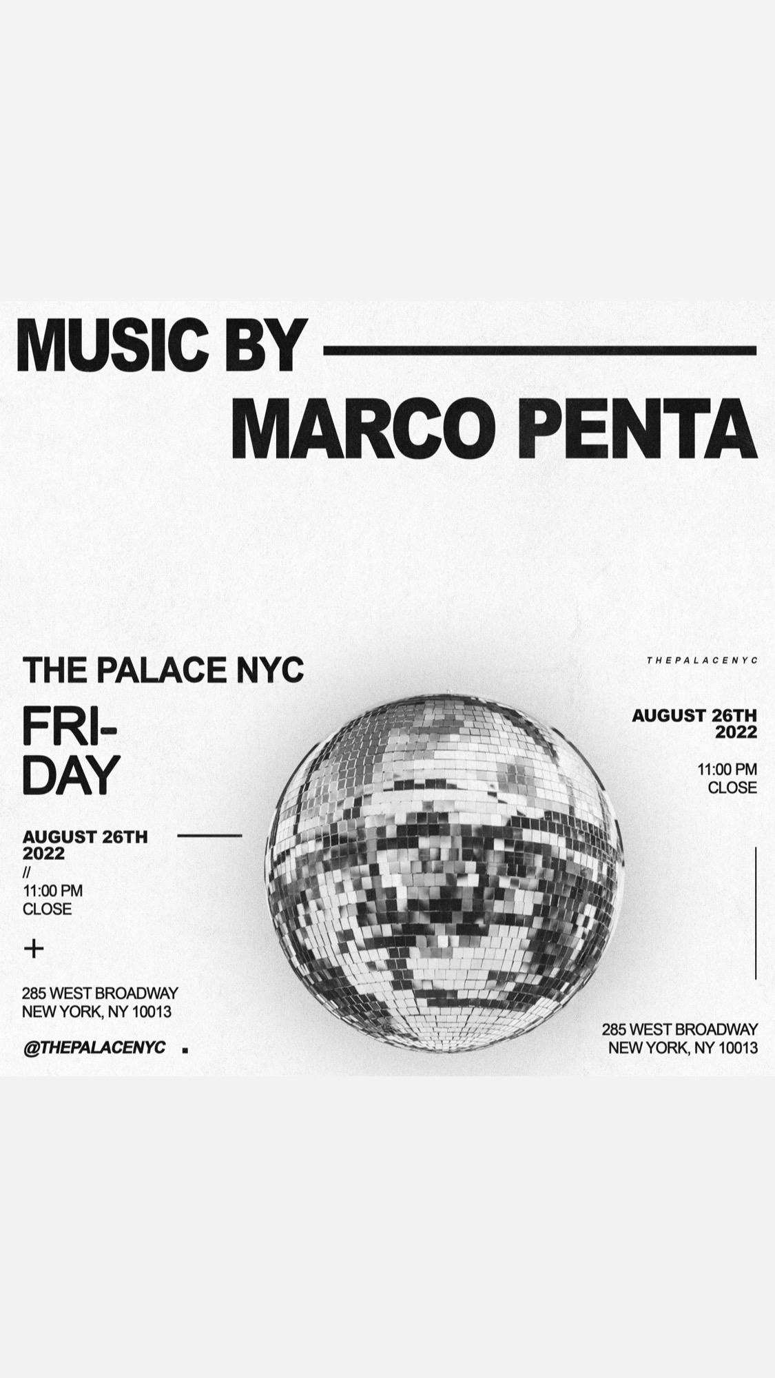 image party flyer