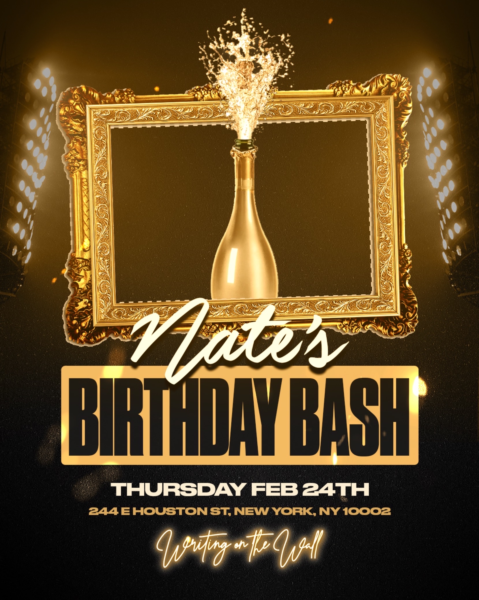 image party flyer