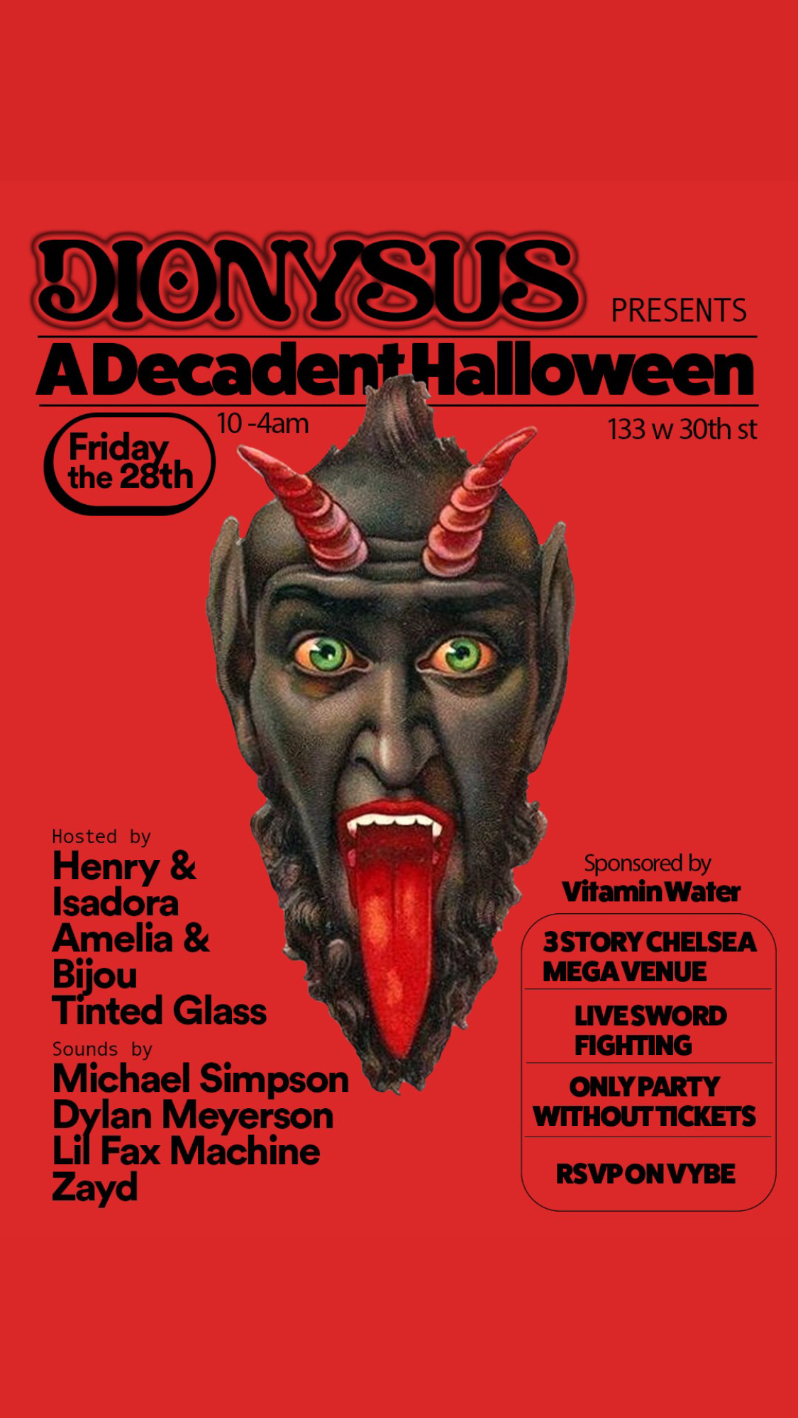 image party flyer