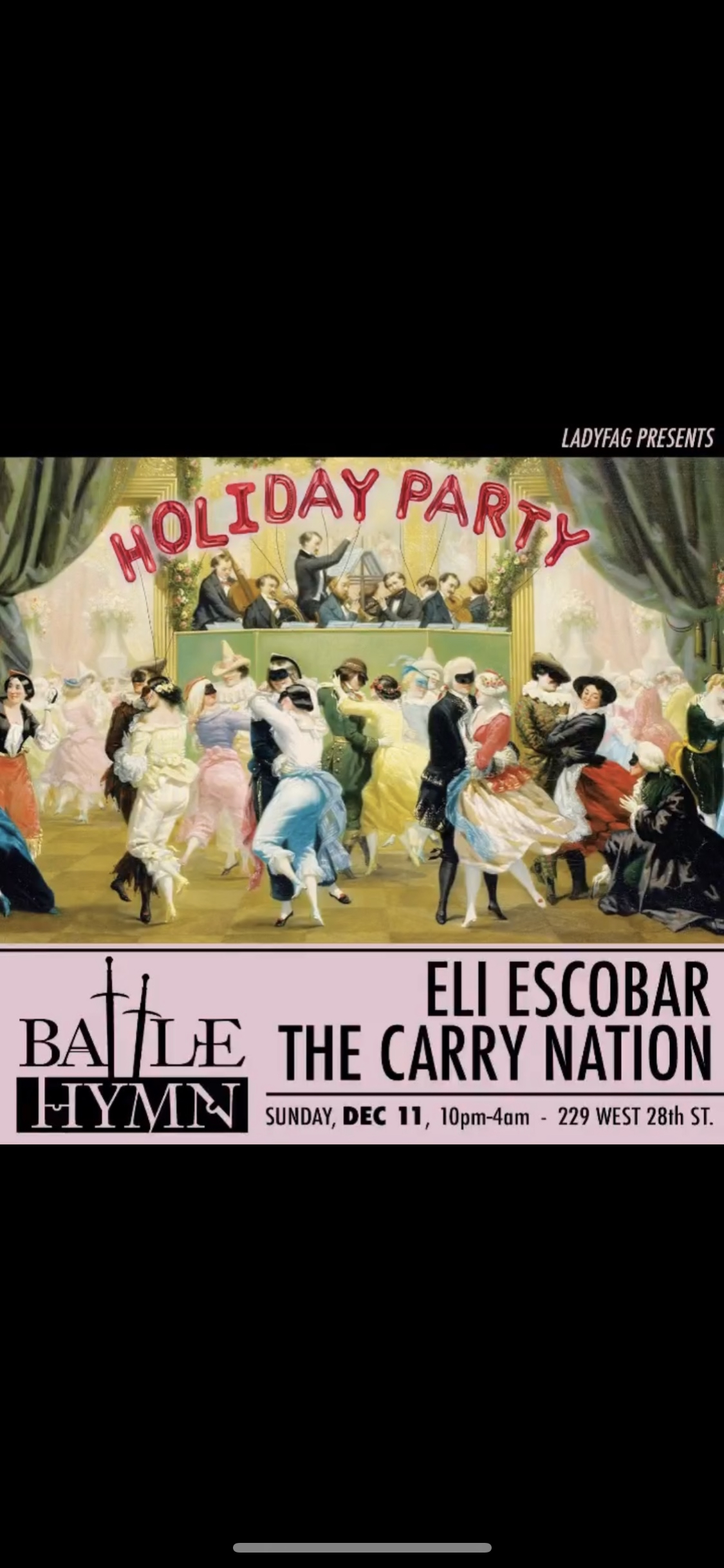 image party flyer