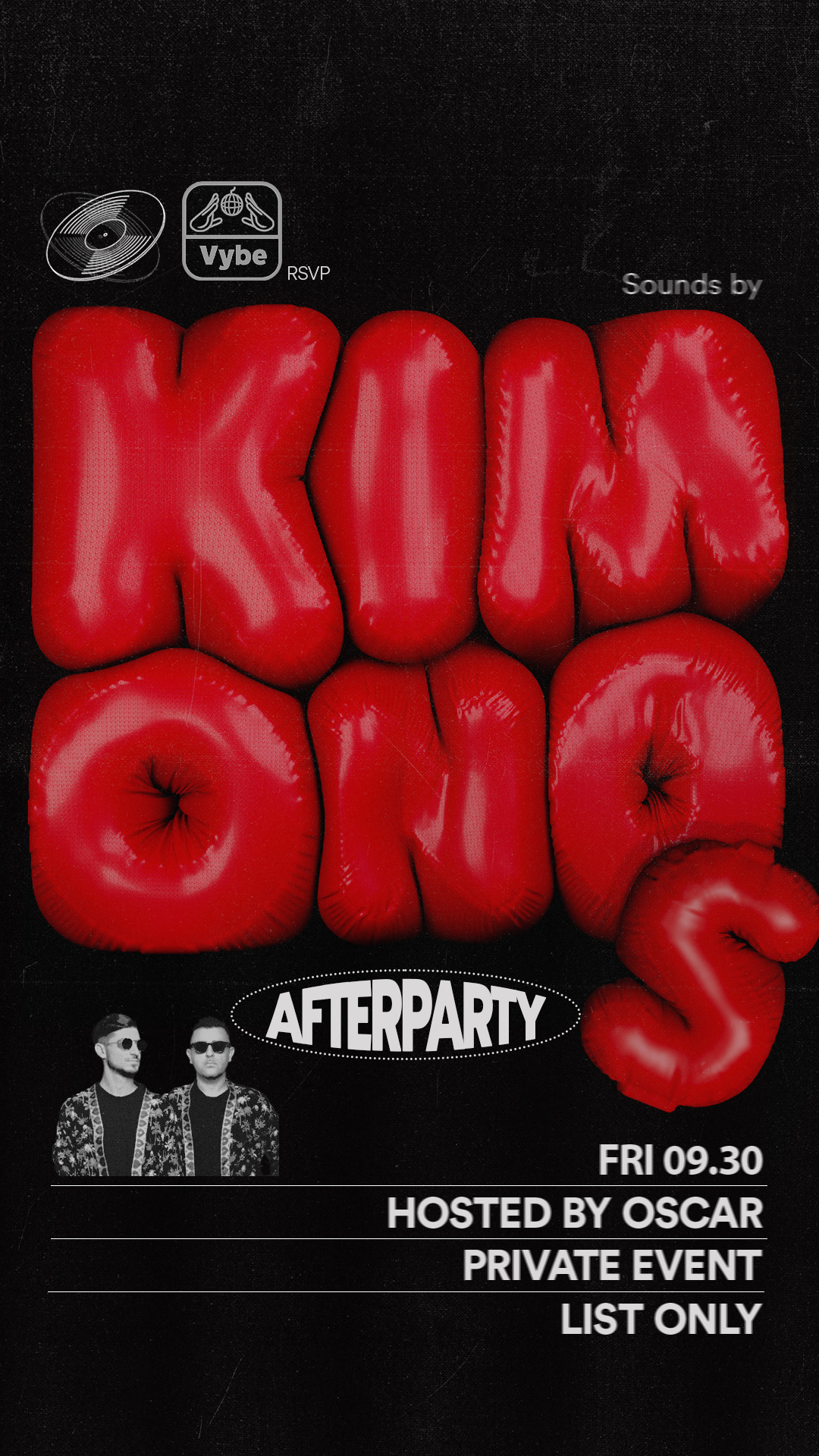 image party flyer