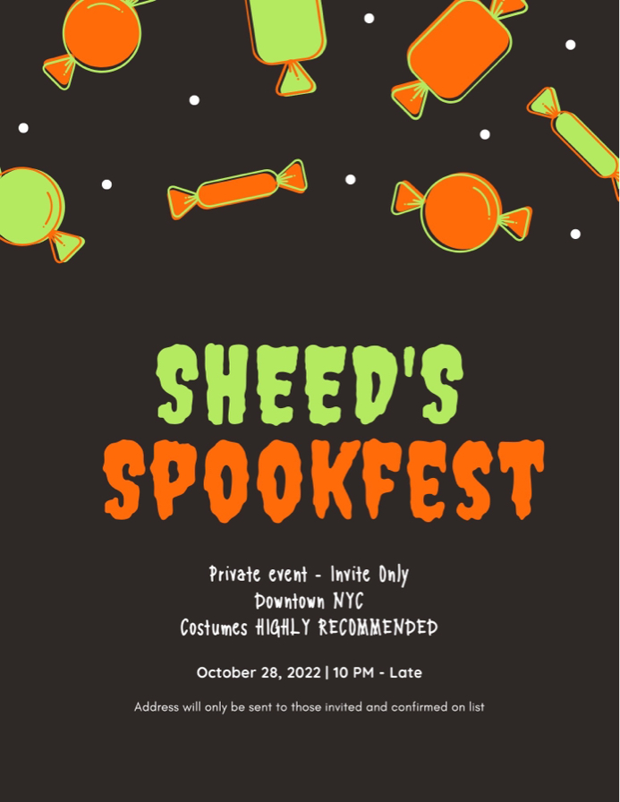 image party flyer