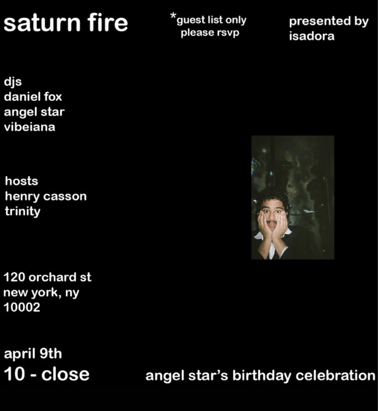 image party flyer