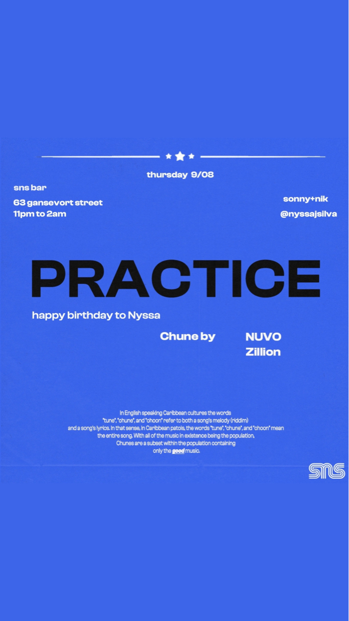 image party flyer