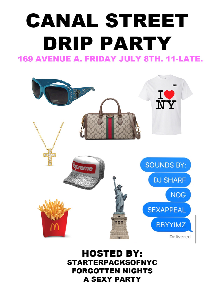image party flyer