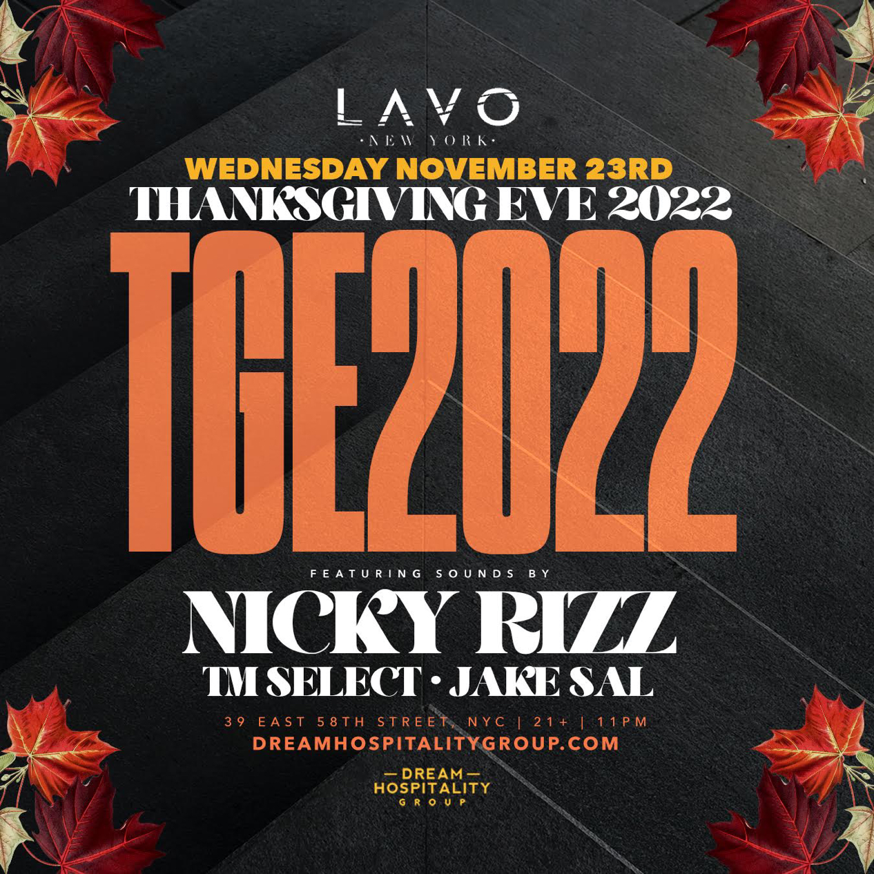 image party flyer