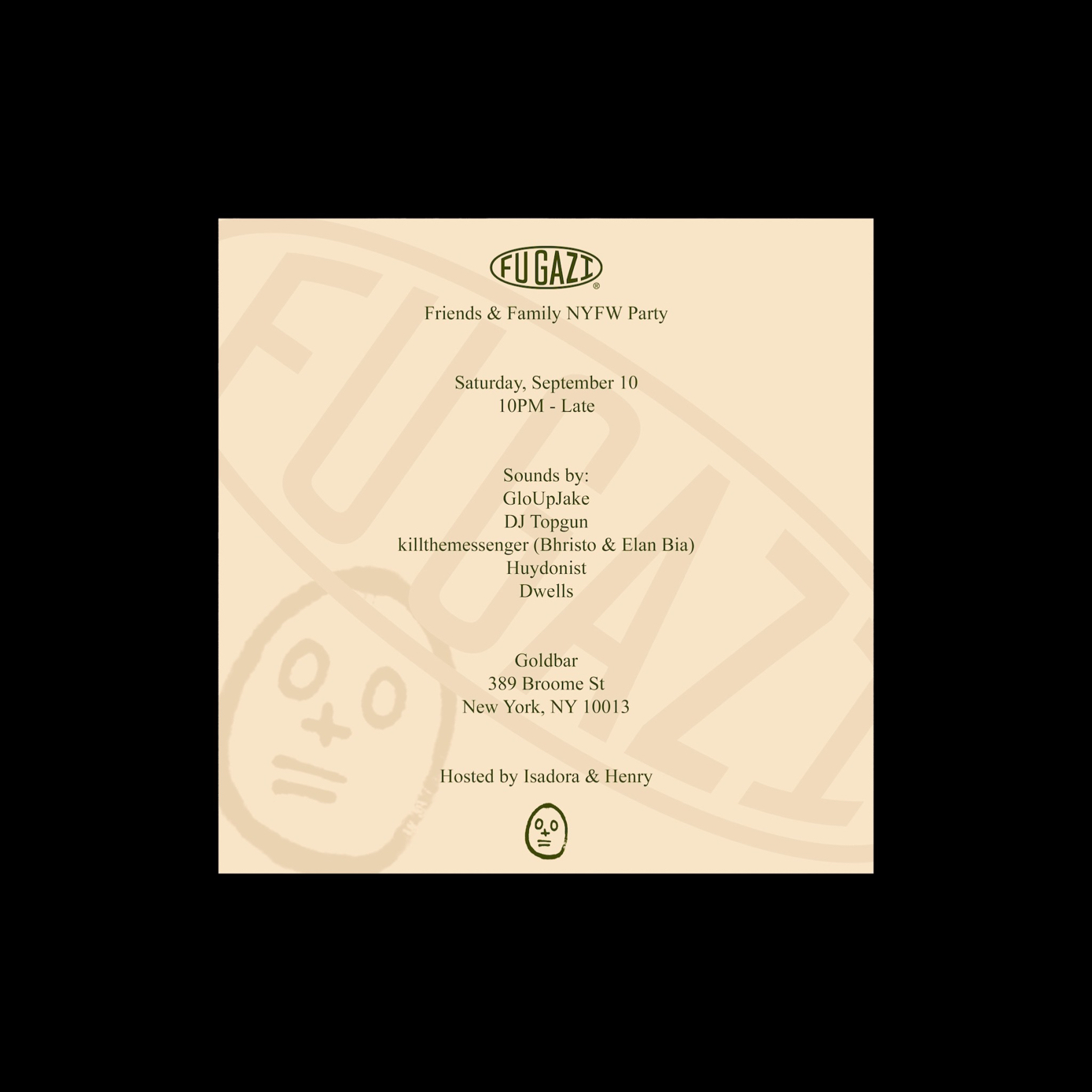 image party flyer