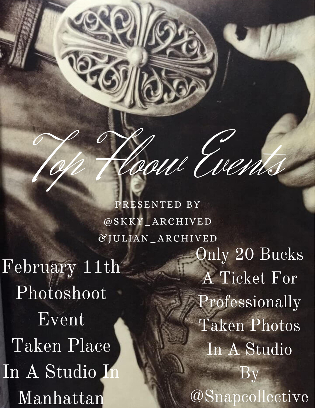 image party flyer