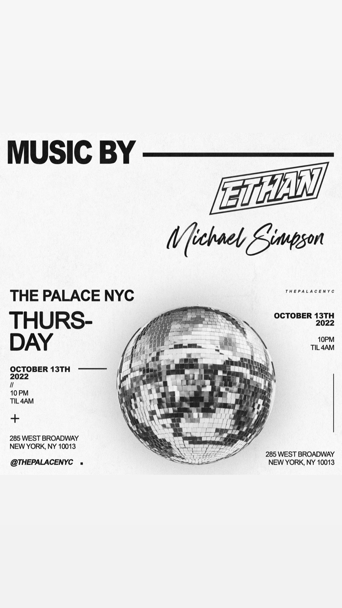 image party flyer