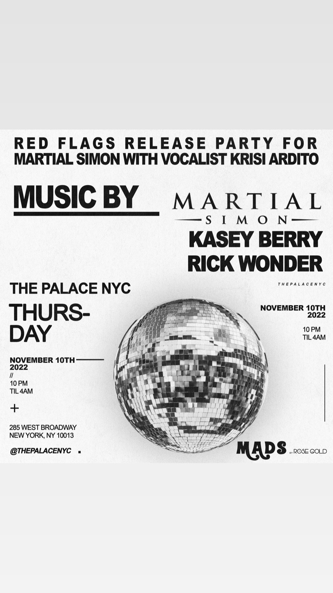 image party flyer
