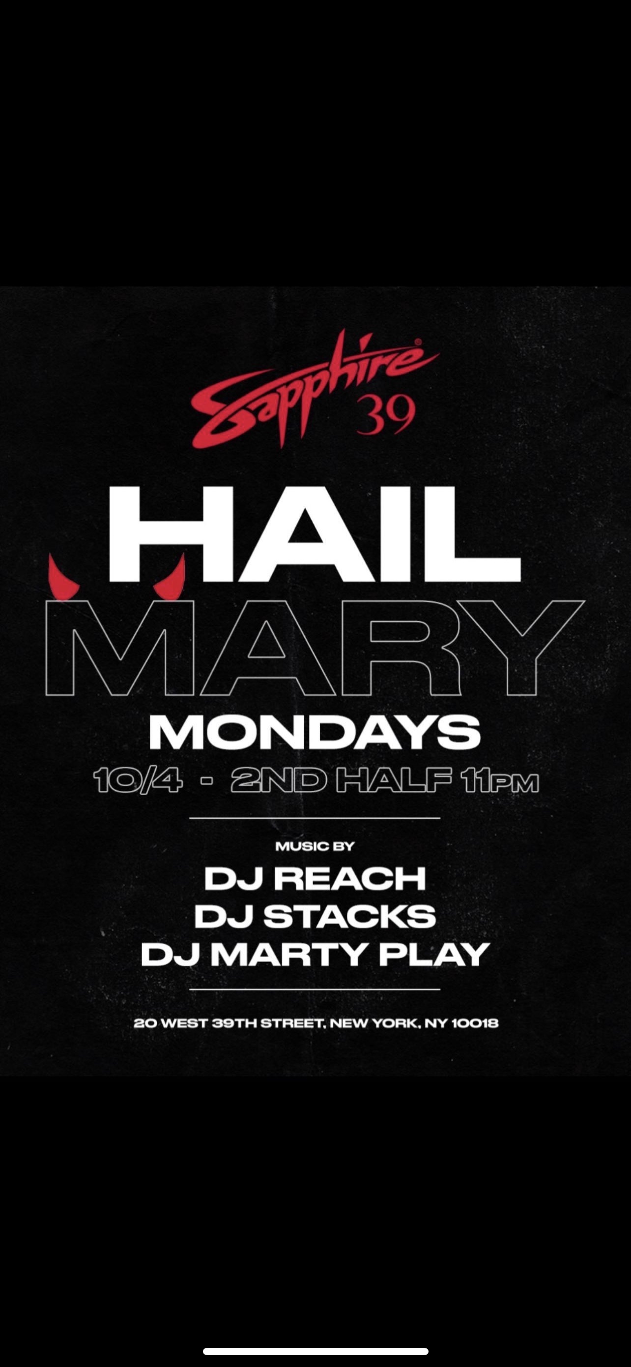 image party flyer