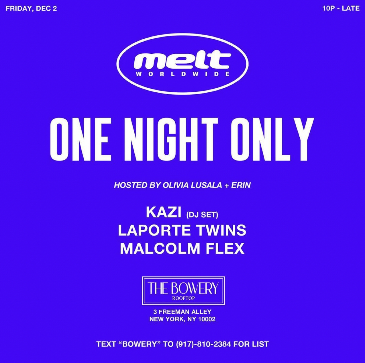 image party flyer