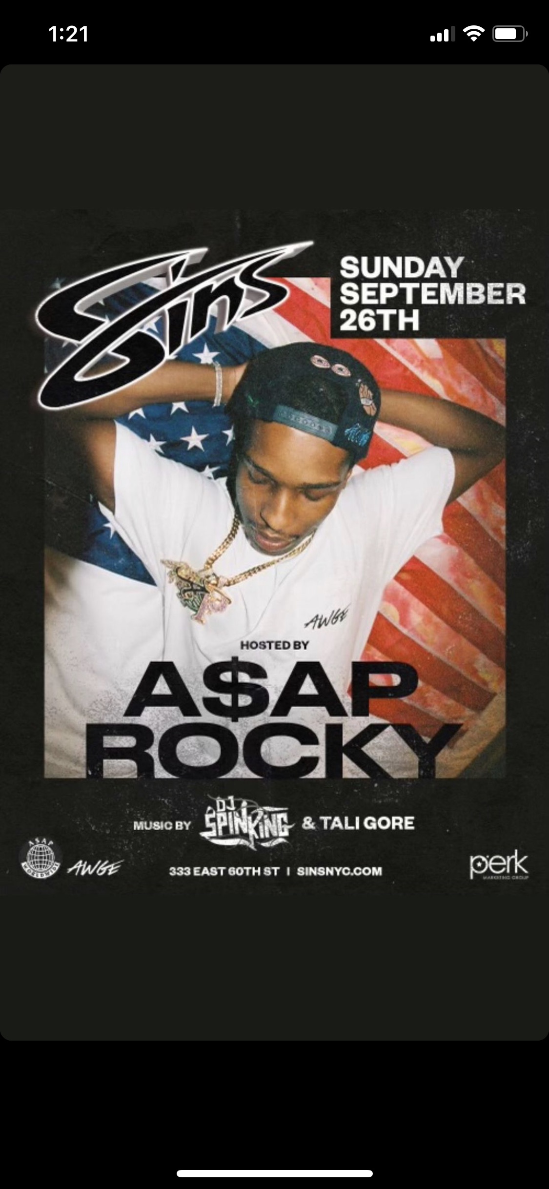 image party flyer
