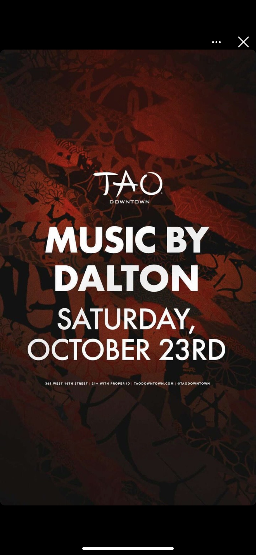 image party flyer