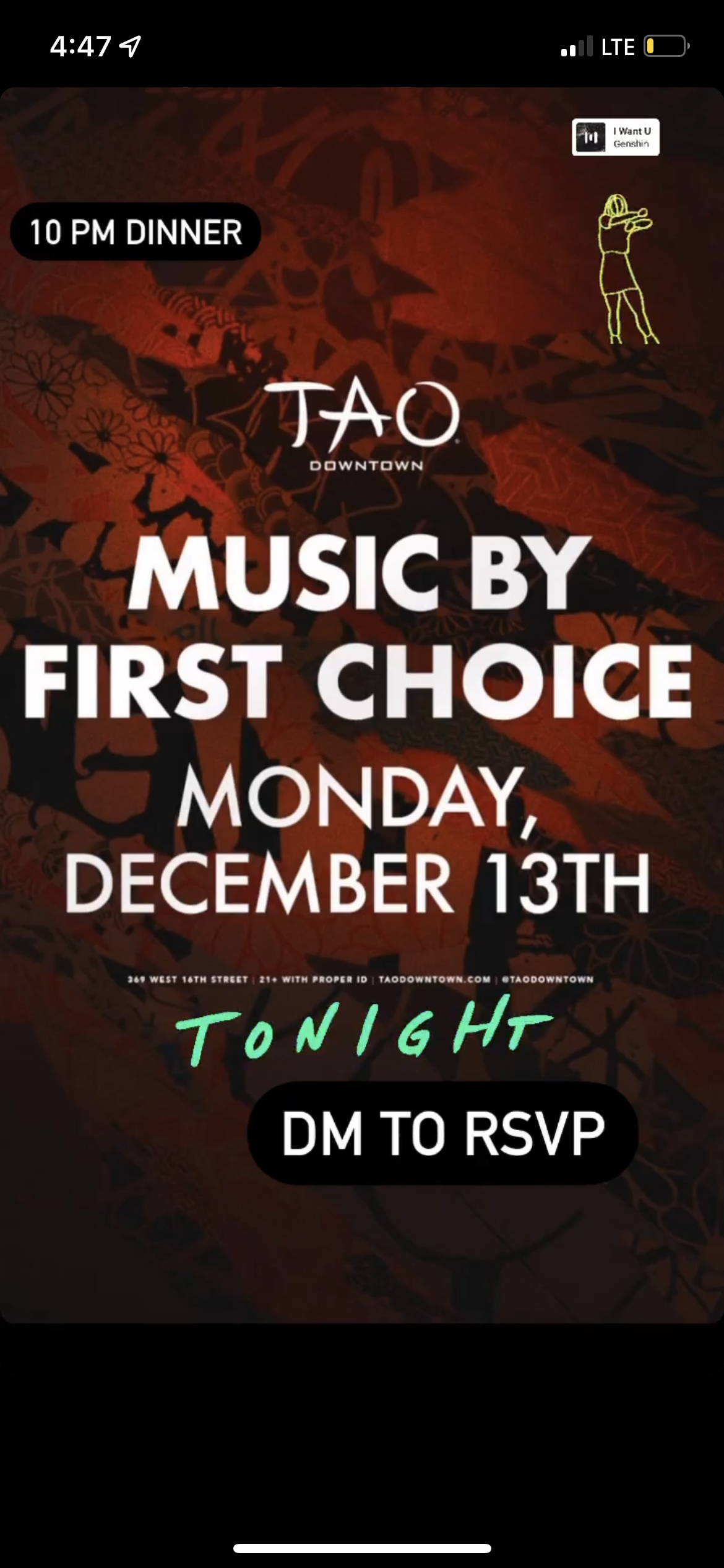 image party flyer